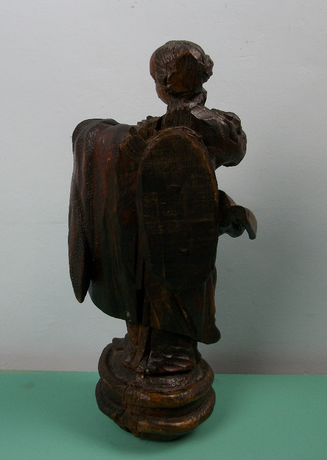 Italian Carved Oak Statue of the Virgin Mary Madonna Immaculate Conception (16).JPG